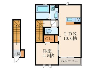 カーサマルミの物件間取画像